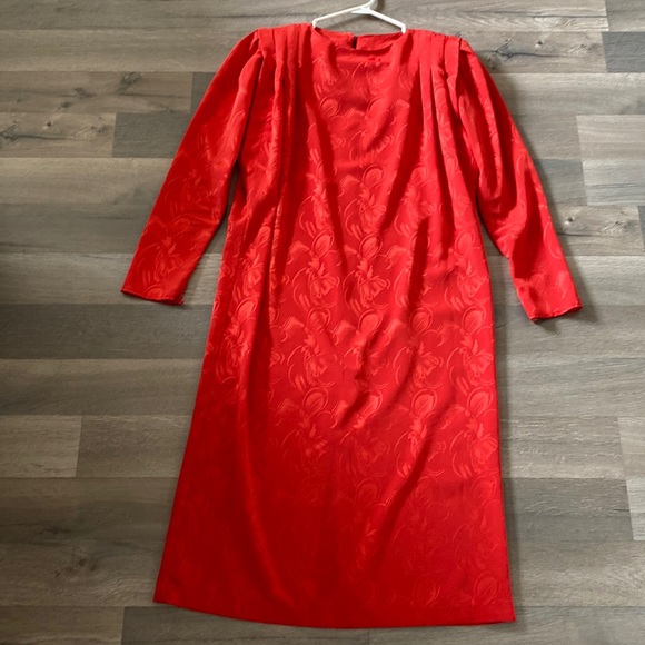 Vintage red dress - Picture 1 of 5